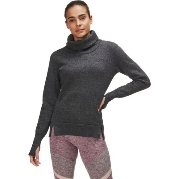 ALO Yoga Tops - Charcoal Grey Alo Yoga sweatshirt